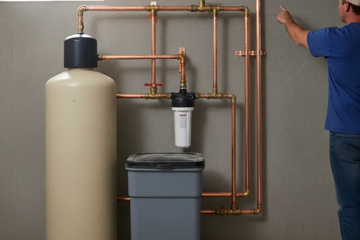 Whole-house water treatment system installed in York Beach
